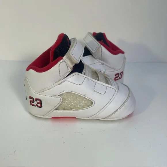 Air Jordan Retro V 5 Fire Red Black Tongue 2013 55249-120 Toddler 3C No Box