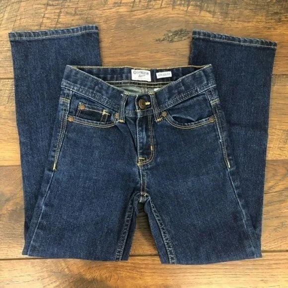Oshkosh B'gosh Straight‎ Leg Girls Jeans - Size 7