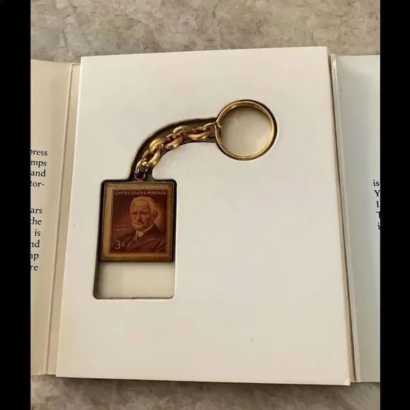 US Commerative Stamp Keychain