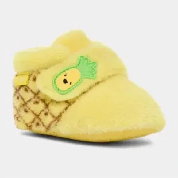 NIB UGG Infant Bixbee Pineapple Stuffie Size 04/05 (12-18 Months) Unisex