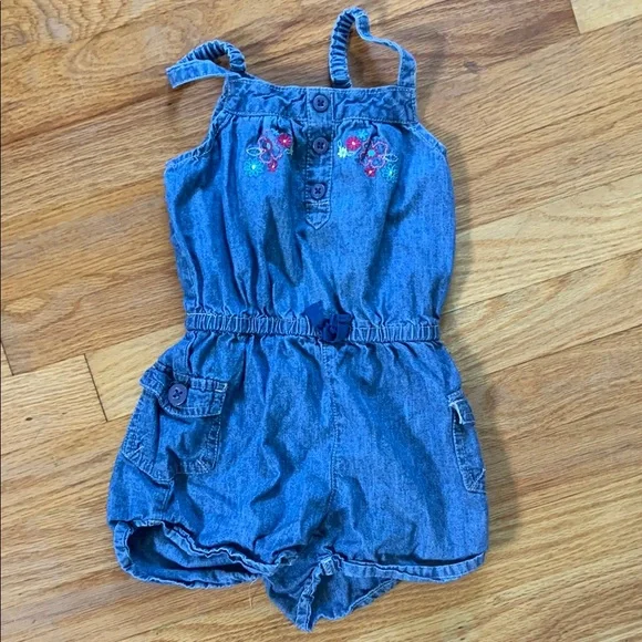 3/$15 OshKosh B'gosh Blue Jumpsuit with Elastic Waist