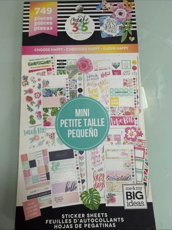 Happy Planner -Choose Happy Mini Sticker Book