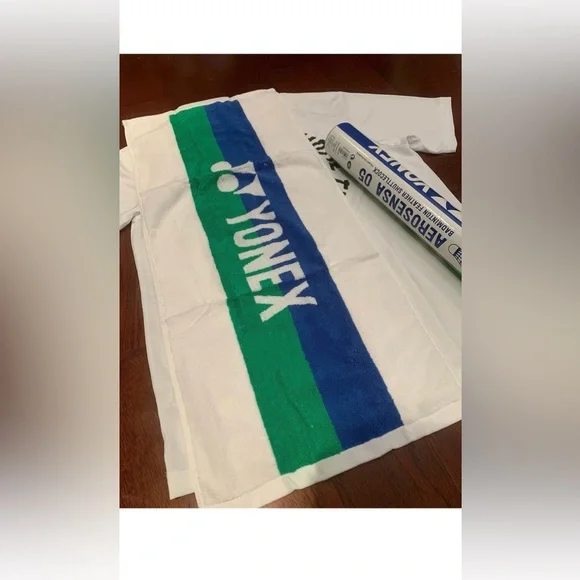 Yonex Sports Towel Badminton Tennis Sports‎ White Cotton 100%