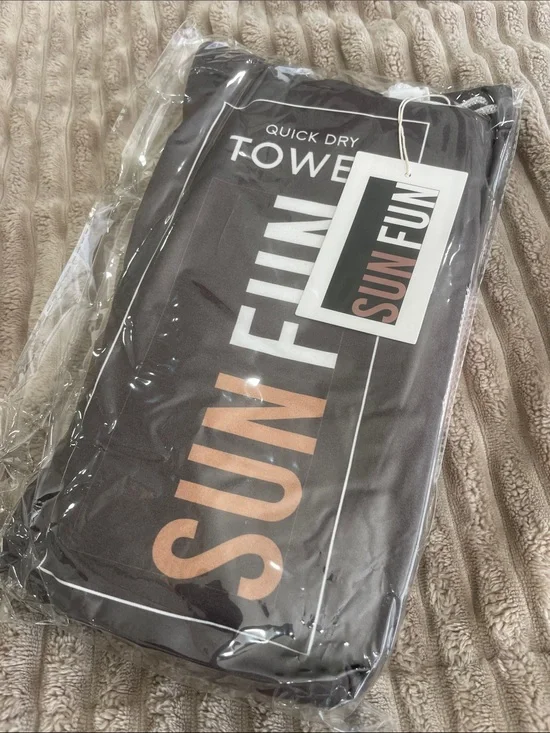 Sun Fun Quick Dry Beach Towel