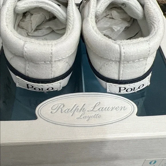 Ralph Lauren Layette Baby Crib Shoes