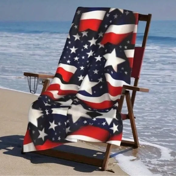 🇺🇸 Patriotic Star and Stripe Towel