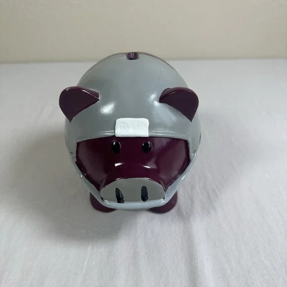 Texas A&M‎ Aggies Piggy Bank Coin Holder Spare Change Savings Sports