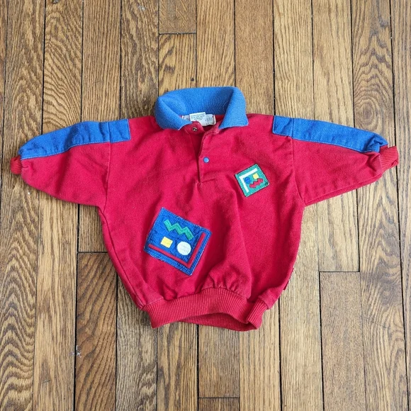 Vintage OshKosh B'Gosh Baby 6-9 Mos. Sweatshirt Pullover