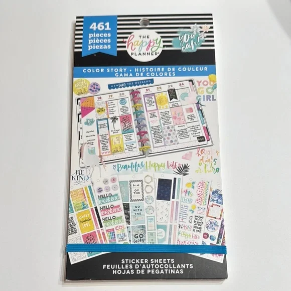 The Happy Planner Color Story Stickers