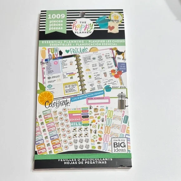 The Happy Planner Essential Planning Stickers