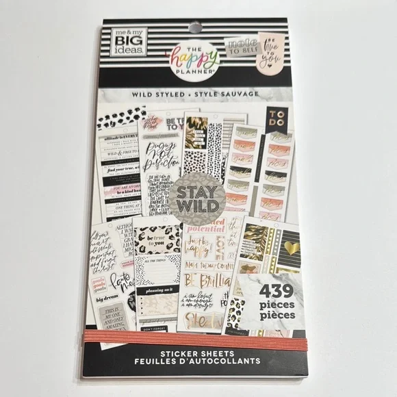 Happy Planner Wild Style Stickers