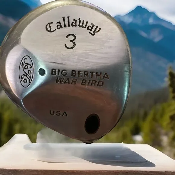 Callaway Big Bertha War Bird 3 Wood Regular Flex Steel Shaft Memphis 10‎