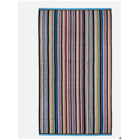 Missoni Home Chandler Multi-Color Striped Cotton Bath Sheet 100x150cm 1C3SP99873