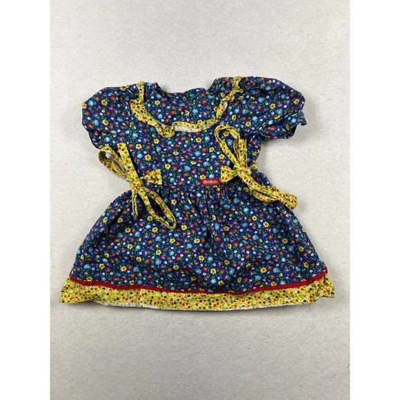 Vintage 90s OshKosh B'gosh floral cotton dress Size 2T
