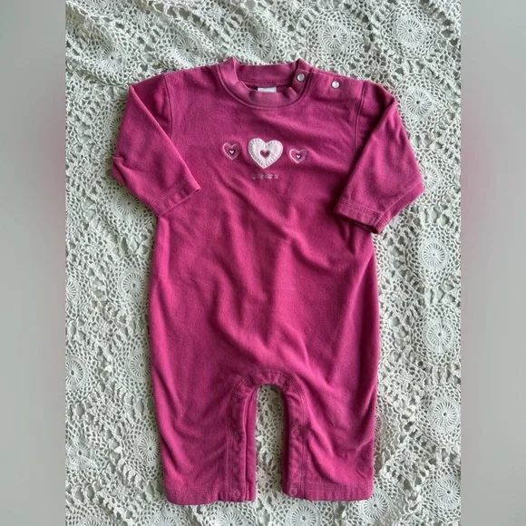 Y2K Oshkosh Heart Jumper