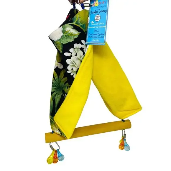 Scooter Z's Pet Accessories Jungle Canopy Perch Tent for Birds