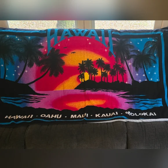 Hawaian Sunset Beach Towel