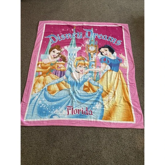Disney Beach Towel‎ - Princess Disney Dreams Florida