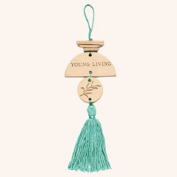 Young Living Clay Essential Oil EO Diffuser Hanging Ornament NIB