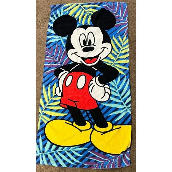 Disney Mickey Mouse Beach Towel The Big One Kohl's‎ 53x27