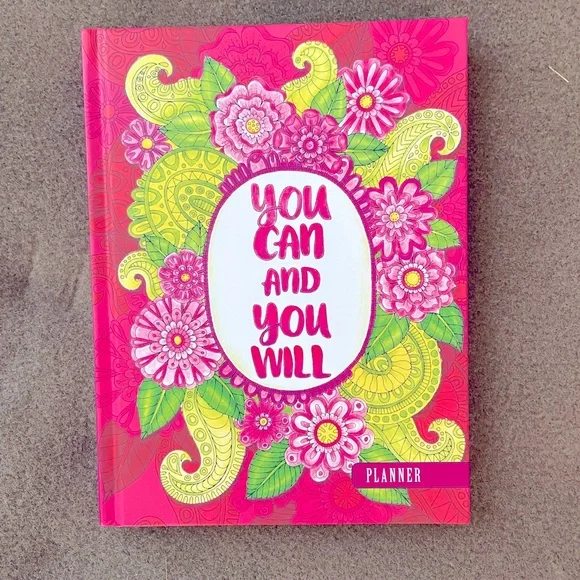 Pink floral Planner