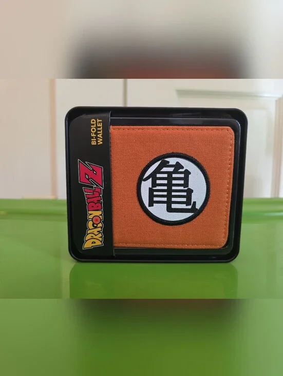 Dragon Ball Z Orange Bi-Fold Wallet Bio World