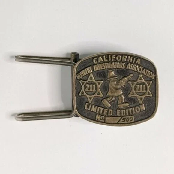 California Robbery Investigators Association Money Clip Limited Edition 500