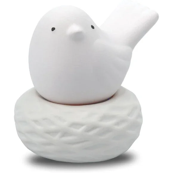 Non-Electric Ceramic Diffuser for Essential Oils & Aromatherapy Fragrance, White
