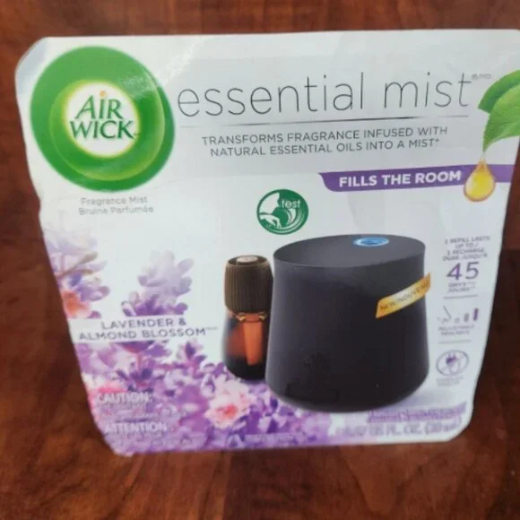 Air Wick Essential Mist Lavender & Almond Essential Oils Diffuser Air Freshener