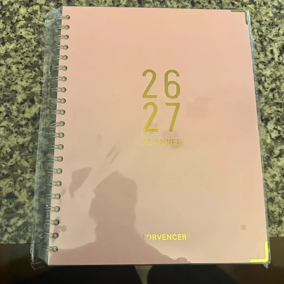 Five Star Pink Spiral 26-27 planner