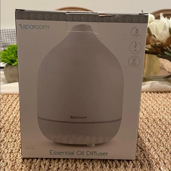 SpaRoom Essential Oil Diffuser - Pink/White