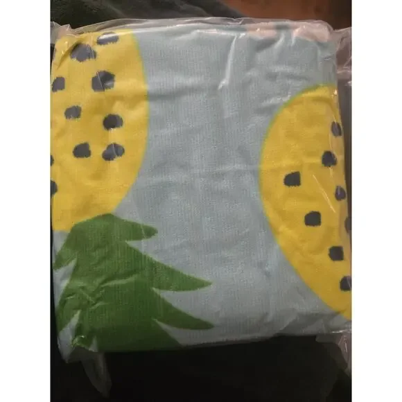 Auxory Beach Towel Pineapples Super Absorbent Towel