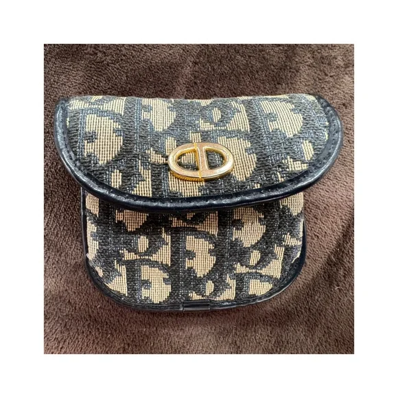 Christian Dior Oblique Trotter coin Pouch EUC