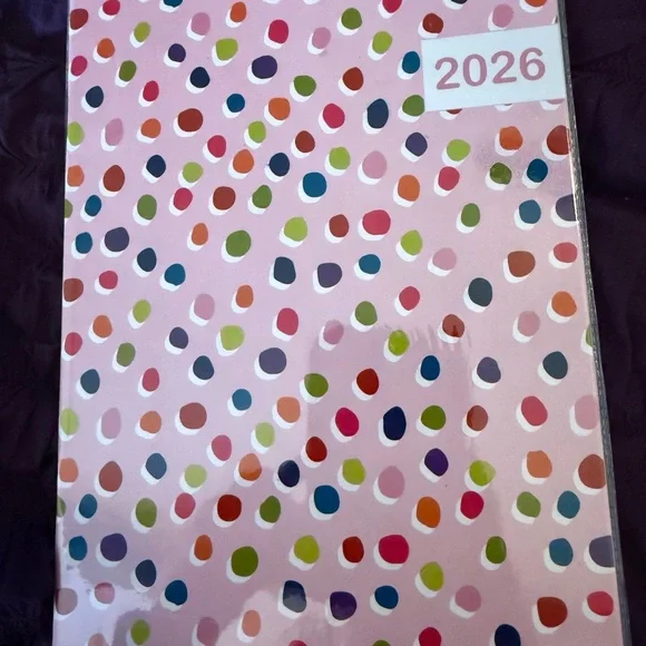 Colorful Polka Dot Planner 2026