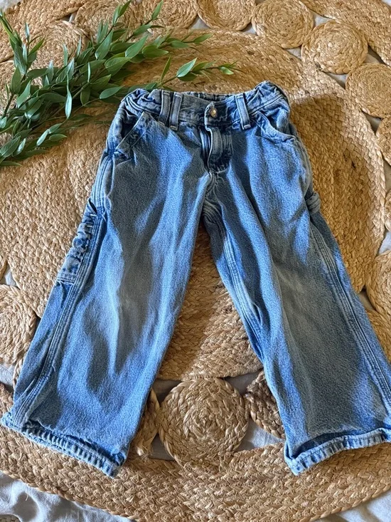 Oshkosh Carpenter Baggy Jeans 100% cotton. Size 3t