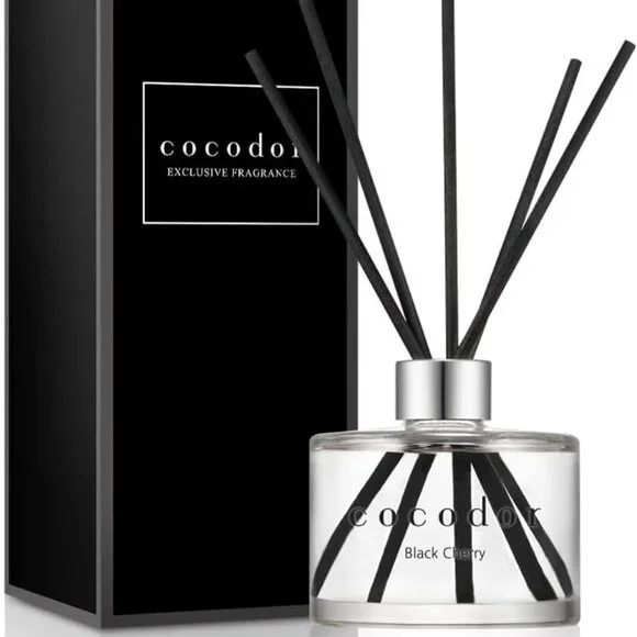 New Signature Reed Diffuser Set/Black Cherry / 6.7oz /1 Pack/Home Fragrance Diff