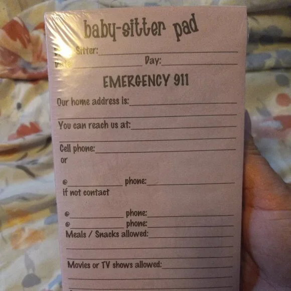 Babysitter Pad (NWT)