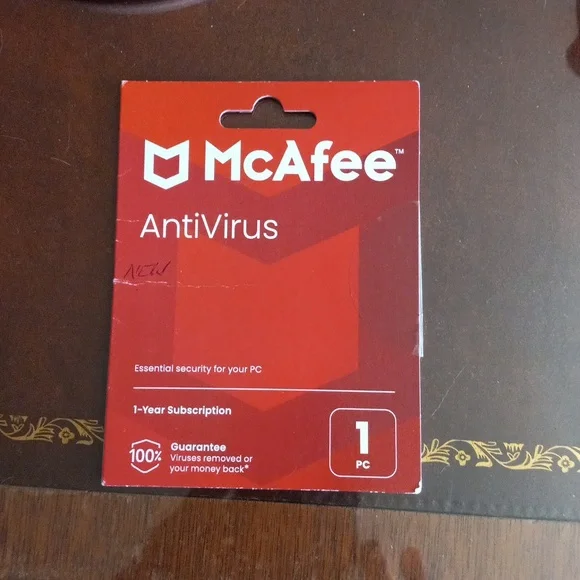 Anti-virus 1 yr subscription