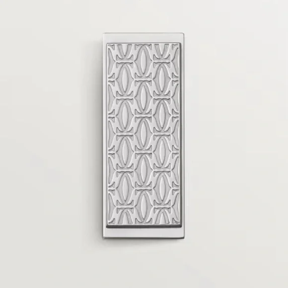 C De Cartier Decor Money Clip