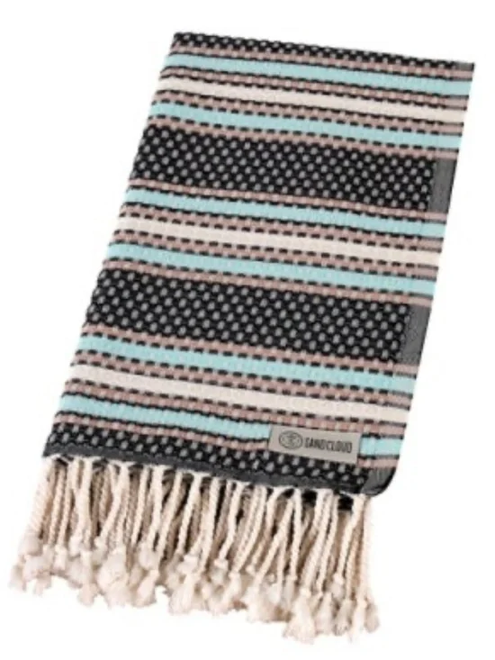 Sand Cloud Towel - Pencil Stripe Dobby