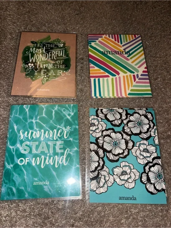 Erin Condren Amanda Planner Covers