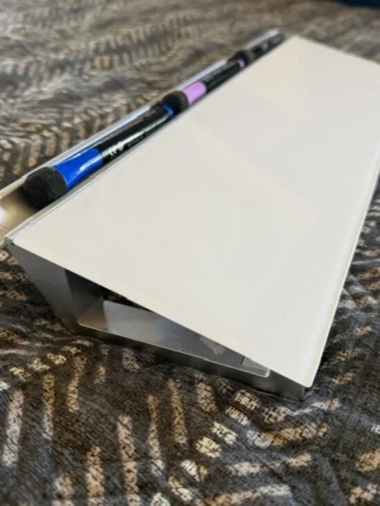 Quartet Glass Dry Erase Desktop Whiteboard Pad (18