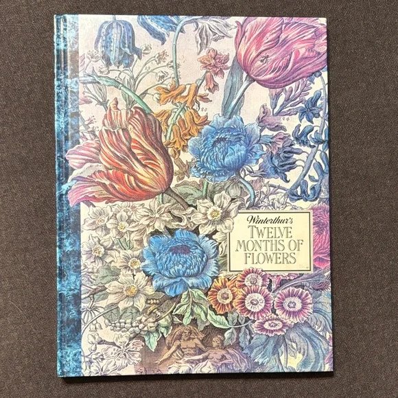 Winterthur’s Twelve Months of Flowers Hardcover Date Book Vintage