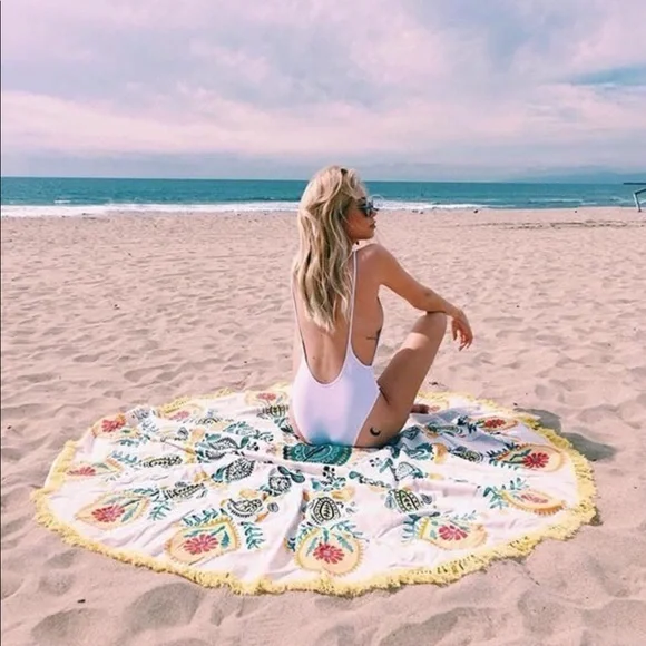 New Gypsy05 Roundie Beach Blanket