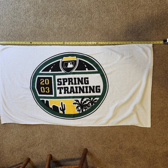 Vintage Collectible 2003 MLB Spring Trainging Beach Towel