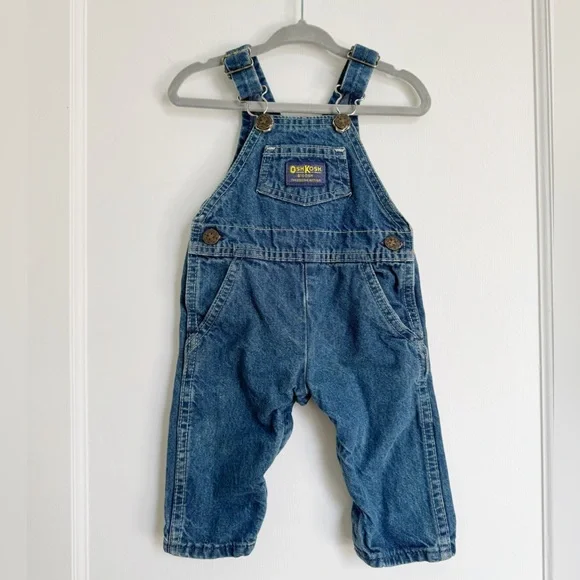 Vintage OshKosh Denim Overalls