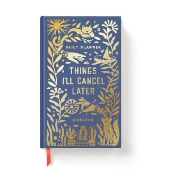 Galison Things I'll Cancel Later Undated Mini Planner