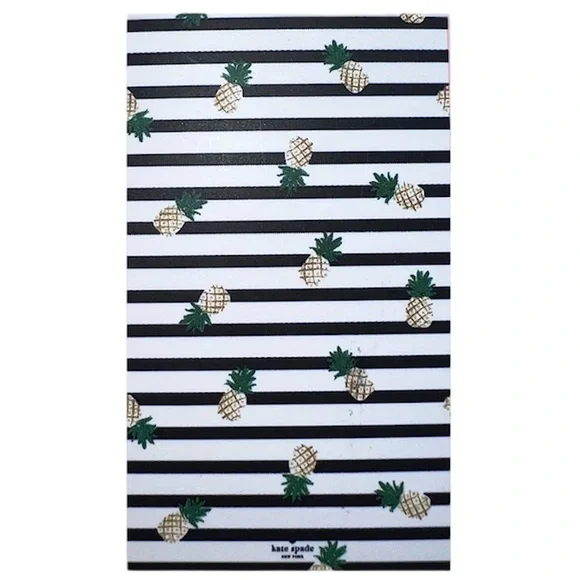 🆕 Kate Spade Pineapple Stripe Beach Towel