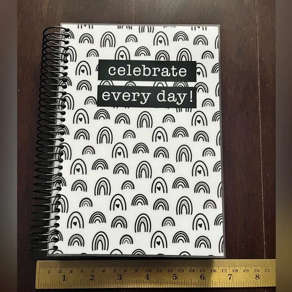 Lights Planner Action Coil A5 Blackout Planner Daily New Weekly Notebook TN