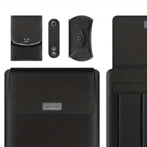 Laptop Sleeve Bag and PU Leather With Holder